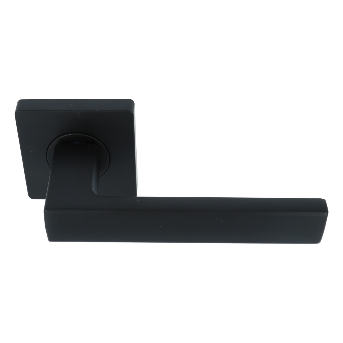 Intersteel deurklink Hera op vierkant rozet mat zwart - Afbeelding 5