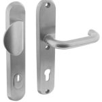 Veiligheidsbeslag PC92 met kerntrek beveiliging geveerd greep/kruk SKG3 rvs PC92