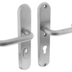 Veiligheidsbeslag PC92 met kerntrek beveiliging geveerd kruk/kruk SKG3 rvs