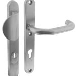 Intersteel Veiligheidsbeslag PC72 smal met kerntrek beveiliging geveerd greep/kruk SKG3 rvs