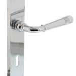 Intersteel deurklink Helena op langschild SL56 chroom