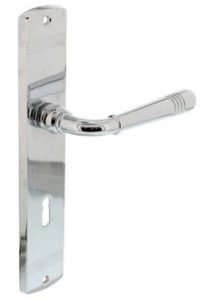 Intersteel deurklink Helena op langschild SL56 chroom