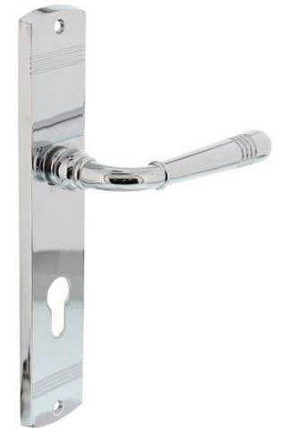 Intersteel deurklink Helena op langschild PC55 chroom