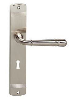 Intersteel deurklink Helena op schild SL56 nikkel mat