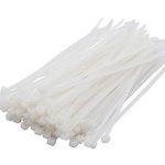 100 Bundelbandjes Nylon Naturel 2,5 x 100 mm