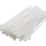 100 Bundelbandjes Nylon Naturel 4,8 x 300 mm