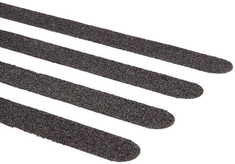 Secucare Anti Slip Stickers Langwerpig TBV Trap zwart 19 x 600 mm