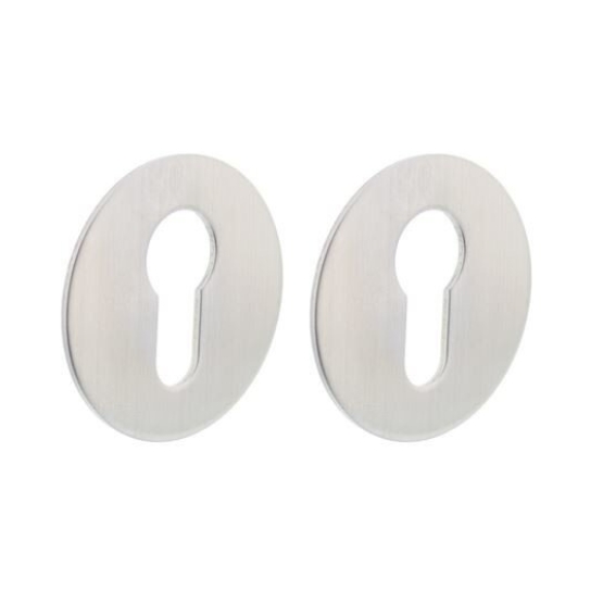 Intersteel cilinderrozetten zelfklevend ø55x2mm rvs