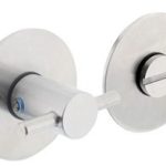 Intersteel wc-sluiting 8 mm Renovatie Zelfklevend Rond Plat 55x2 mm rvs