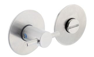 Intersteel wc-sluiting 8 mm Renovatie Zelfklevend Rond Plat 55x2 mm rvs