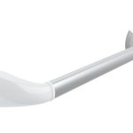 Secucare Wandbeugel 400 mm Blank Geanodiseerd/mat Wit