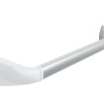 Secucare Wandbeugel 500 mm Blank Geanodiseerd/mat Wit