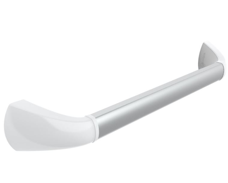 Secucare Wandbeugel 600 mm Blank Geanodiseerd/mat Wit