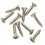 Intersteel 25 Houtschroeven chroom/nikkel 3,5X20MM