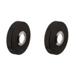 Intersteel rozetten verdekt ø53x10mm structuur zwart