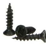 20 stuks schroeven 3x16 mm zwart