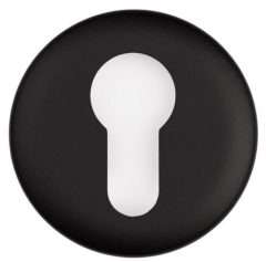 Cilinderplaatje NOUR EVBY52 mat zwart