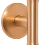 Deurklink NOUR EV102/64 op Rozet PVD mat Goud