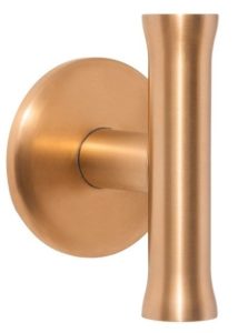 Deurklink NOUR EV102/64 op Rozet PVD mat Goud