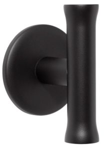 Voordeurknop Vast NOUR EV200V mat zwart