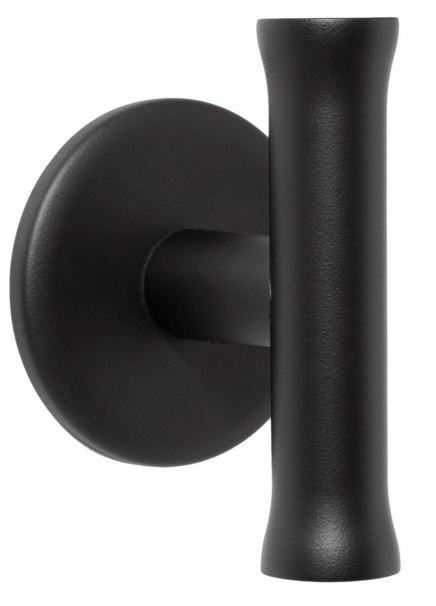 Voordeurknop Vast NOUR EV200V mat zwart