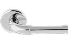 Enkele Deurklink NOUR EV100/64 op Rozet rvs gepolijst