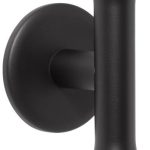 Knop vast op rozet NOUR EV102V/64 mat zwart