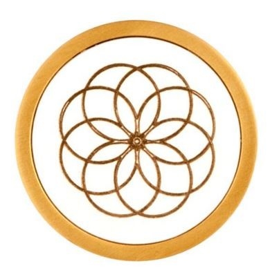 Kruk-Espagnolet NOUR KO-EV100 Links PVD mat Goud - Afbeelding 3