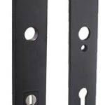 Intersteel SKG3 Veiligheidsbeslag PC92 rechthoekig Met kerntrekbeveiliging rvs/mat zwart