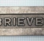 Brievenbus (messing) Oud Zilver