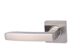 Intersteel Enkele deurklink links Dean op vierkant rozet mat nikkel/chroom