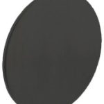 Intersteel afdek Rozet Renovatie Zelfklevend Rond Plat 55x2 mm rvs zwart