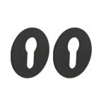 Intersteel cilinderrozetten zelfklevend ø55x2mm structuur zwart