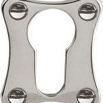 PC-Plaatje Klaver nikkel glans