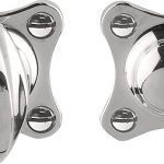 Toiletgarnituur Klaver glans nikkel