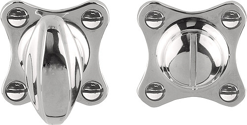 Toiletgarnituur Klaver glans nikkel