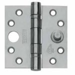 SKG3 Kogellagerscharnier 89X89X3 Recht rvs