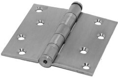 Kogellagerscharnier Recht 89x89x2,5 rvs