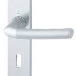 Hoppe Deurklink op Schild SL56 Aluminium F1