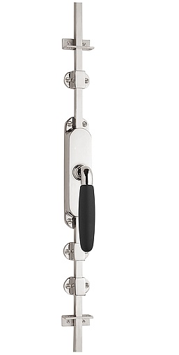 Kruk-Espagnolet TIMELESS KO-1931 Links glans nikkel/Ebbenhout