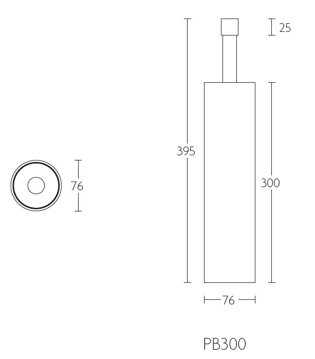 Toiletborstelhouder PIET BOON PB300 mat rvs - Afbeelding 2