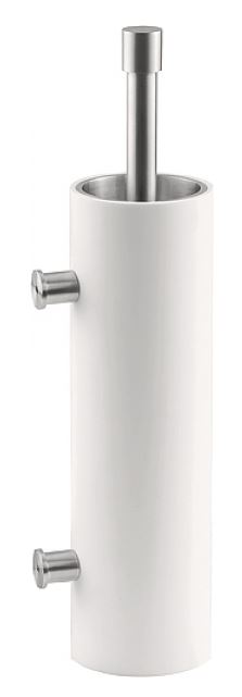 Toiletborstelhouder PIET BOON PB303 mat rvs/Wit Corian