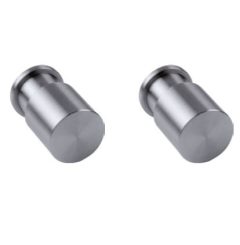 Set van 2 haken PIET BOON PB25 mat rvs