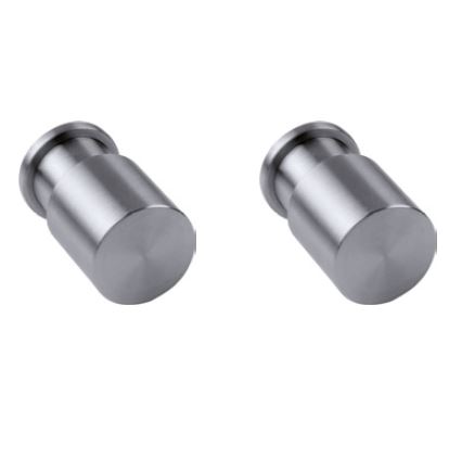 Set van 2 haken PIET BOON PB25 mat rvs