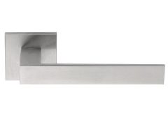 Deurklink SQUARE LSQII-G op rozet mat rvs