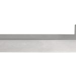 Enkele deurklink links SQUARE LSQI-ZR mat rvs