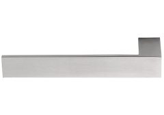 Enkele deurklink links SQUARE LSQII-ZR mat rvs