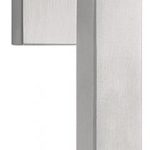 Draaikiepgarnituur SQUARE LSQIDK Rechts mat rvs