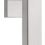 Draaikiepgarnituur SQUARE LSQIIIDK Rechts mat rvs