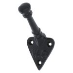 Kapstokhaakje WC IJzer zwart